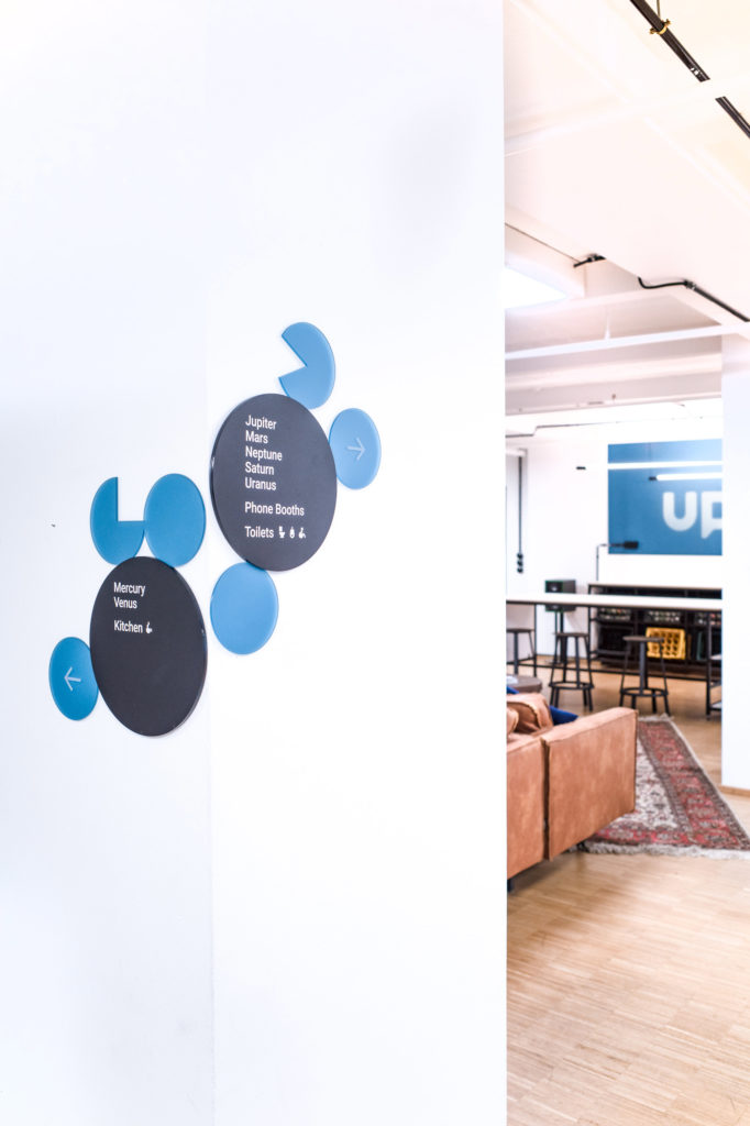 UP42 Workplace Brand Experience, Wayfinding and Placemaking - Startling ...