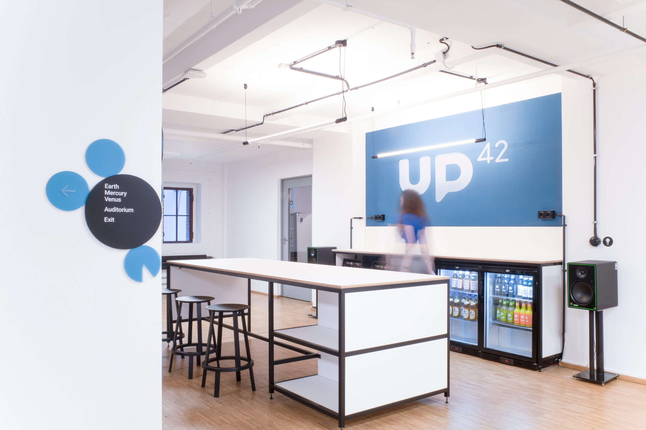 Startling Brands Wayfinding Workplace Berlin Office Branding Spatial Design Environmental Graphic Design